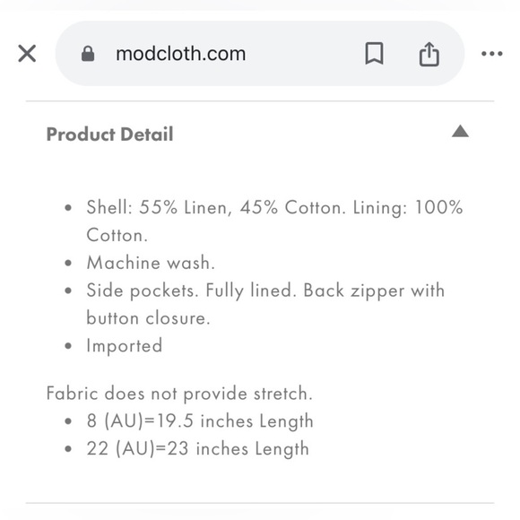 MODCLOTH x PRINCESS HIGHWAY NWOT Floral Mini Skirt‎ in Cream - Picture 12 of 12